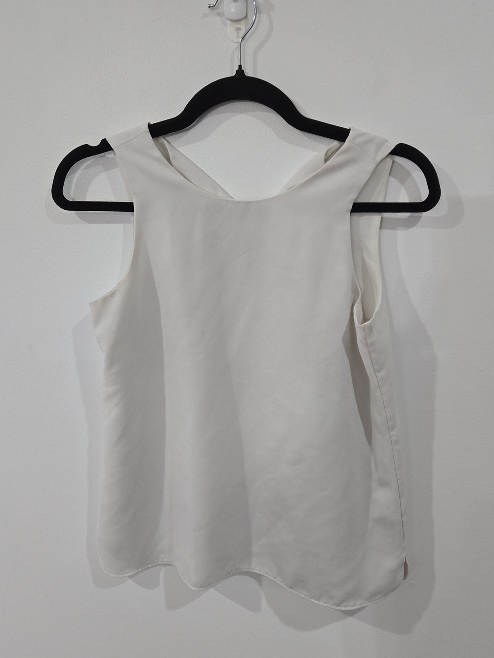 LOFT Sz Xxsp Cream Sleeveless Satin Cami